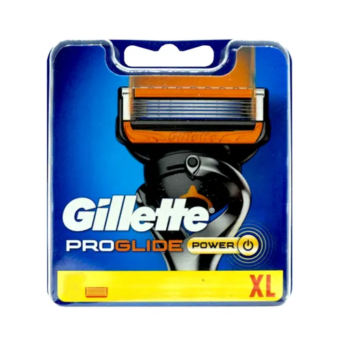 Gillette ProGlide Power Rasierklingen 8-tlg. - Rasierklingen für ein sanftes und präzises Rasiererlebnis mit 5-Klingen-Technologie, ideal für Herren und Unisex, hergestellt in Deutschland.