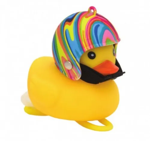 liix Fahrradklingel Deko Duck Racing 