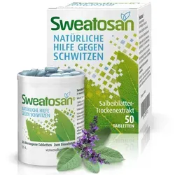 SWEATOSAN pflanzliches Arzneimittel gegen starkes Schwitzen