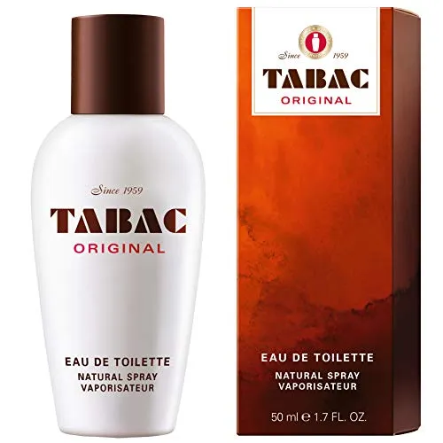 Tabac® Original I Eau de Toilette - Original Seit 1959 - männlich, markant und unverwechselbar - zeitloser Männerduft I 50ml Natural Spray Vaporisateur