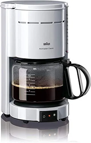 Braun Filterkaffeemaschine Aromaster Classic KF 47 - 10 Tassen, OptiBrewSystem für vollmundigen Kaffeegenuss und einfache Reinigung
