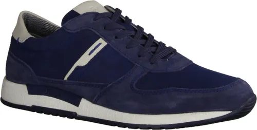 Sioux Rojaro-700 Herrenschuhe - Elegante Sneaker aus Leder in Blau - Der Sioux Rojaro-700 ist ein stilvoller Herrenschuh aus hochwertigem Glattleder. Mit supersoftem Innenfutter und rutschfester Gummisohle bietet er hervorragenden Komfort und sicheren Halt für jeden Anlass.