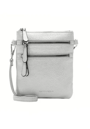 Emily & Noah Umhängetasche E&N Emma 60392 in silber von EMILY & NOAH