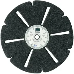 Sichtschleifscheibe EF - 120 - Schleifmaschinen-Zubehör für Sichtschleifmaschine SSE 63N9-2K, ideal zum Schleifen von Schnellstahl und gehärteten Stählen, Körnung 80 für optimale Ergebnisse.