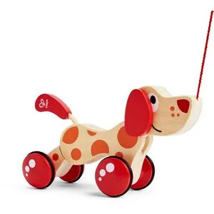 Hape Motorikspielzeug E0347, Nachziehhund Pepe