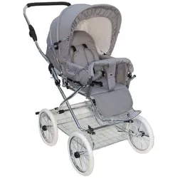 EICHHORN Retro-Buggy Kinderwagen mit Lederriemengestell von Eichhorn