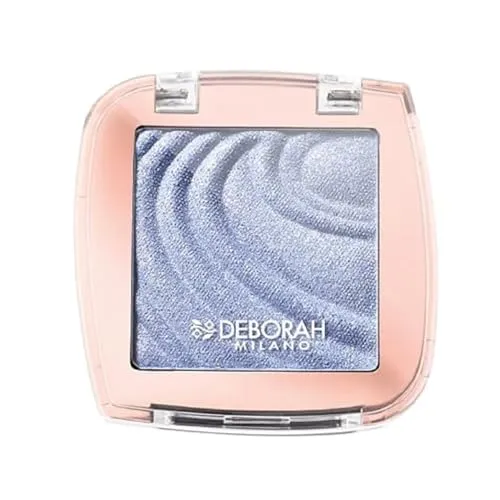 Deborah Milano Lidschatten Color Lovers, Farbe: Light Blue Sky Nr. 6, intensiv und superpigmentiert