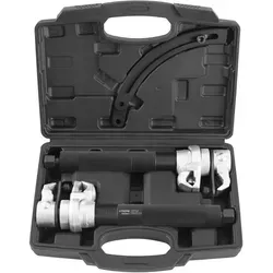 TECPO Federspanner Werkzeug Satz - Federkompressor für Schraubenfedern, bis 1200 kg belastbar, ideal für den Ein- und Ausbau von Spiralfedern an Vorder- und Hinterachse.