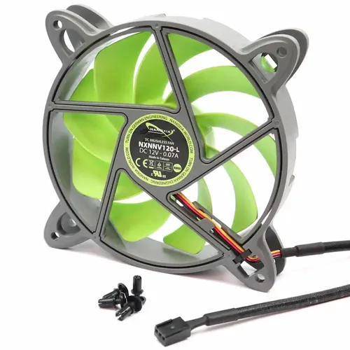 NANOXIA SPECIAL N.N.V. 800 PC Gehäuselüfter, 120x120x25mm, 12V/DC, 6,1dBA
