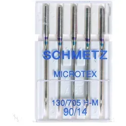 Schmetz Microtex-Nadeln 5er Packung Stärke 90 von Schmetz