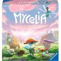 Mycelia Brettspiel: Strategisches Spiel für kreative Köpfe - Gesellschaftsspiel, das strategisches Denken fördert und Spieler in die faszinierende Welt der Mykologie eintauchen lässt.