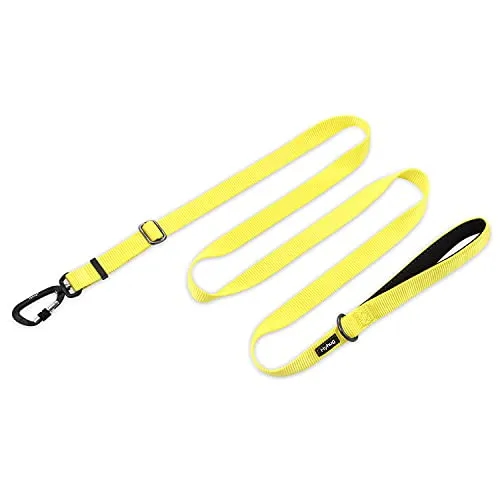 Hyhug 1,8 m Verstellbare Nylon Hundeleine mit weichem, gepolstertem Griff