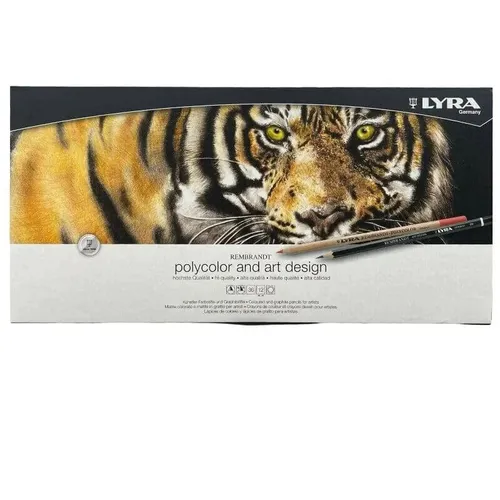 Holz-Schatulle LYRA Polycolor And Art Design Rembrandt 36+12