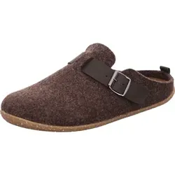 Rohde Tivoli-H Herren Clogs - Nachhaltige Pantoletten in Braun (Mocca), Größe EUR 40 - Hausschuhe aus 50% recycelter Wolle und Sohle aus recyceltem Gummi für höchsten Komfort und ein gutes Gewissen. Ideal für umweltbewusste Träger!