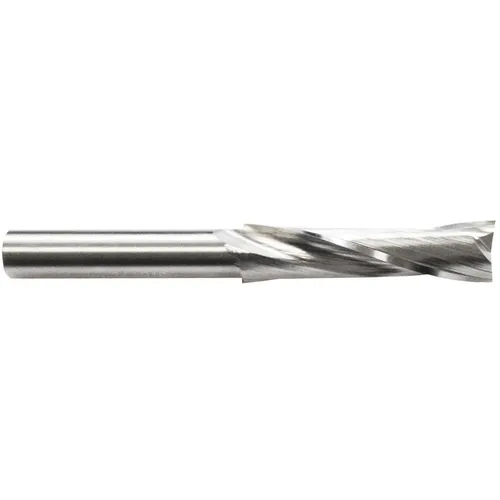 HS Spiralnutfräser D10x42x80mm S8 Z2 HSS Oberfräser Schaftfräser D10/42 S1025.04