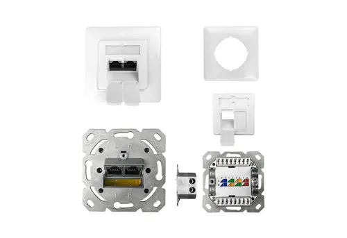 ProfiPatch Netzwerkdose Cat6A 500MHz