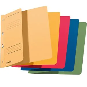 LEITZ Ösenhefter 1 2 - 5 Stück, sortierte Farben und praktische Kaufheftung für effiziente Dokumentenorganisation