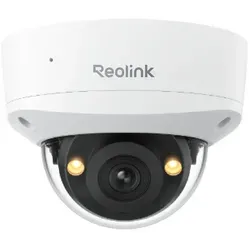 Reolink RLC-840A, 4K 8MP IK10 Vandalenschutz PoE Überwachungskamera, 125° Sichtwinkel, Farbnachtsicht, Smarte Erkennung, 2-Wege-Audio, IP67, Sirene - Weiß