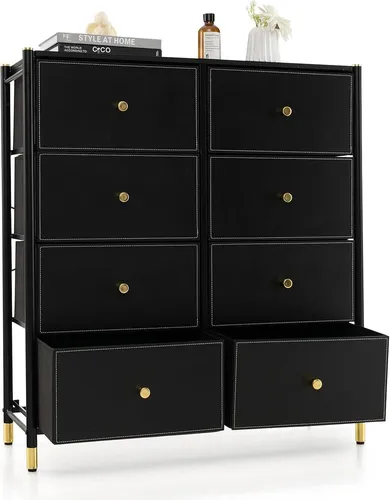 Kommoden Schwarz von Goplus