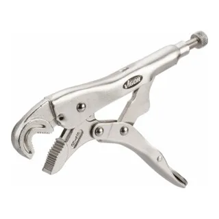 Vigor Maul-Gripzange V3738 - Vielseitige Zange für präzises Greifen - Zange für Elektroinstallation und Gartenarbeiten, mit einstellbarem Öffnungsbereich von 11 bis 19 mm für optimale Handhabung.