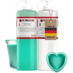 TFC Silikon Kautschuk Typ 1 Abformsilikon weich 1:1 NV Troll Factory RTV BESTSELLER 2024 - 0,5 kg