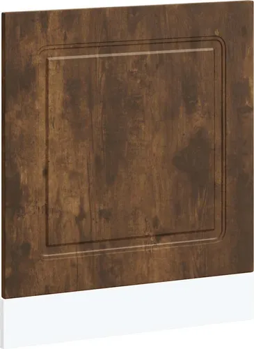 vidaXL Geschirrspülerblende Kalmar in Räuchereiche - Geschirrspülerblende aus langlebigem Holzwerkstoff, pflegeleicht und mit zeitlosem Design, perfekt für jede Küche.