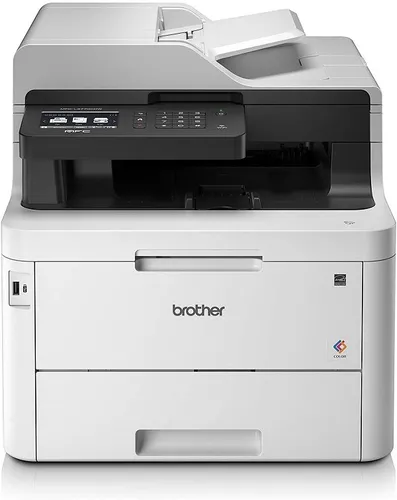 Brother MFC-L3770CDW - Kompaktes 4-in-1 Farb-Multifunktionsgerät - Drucker, Scannen, Kopieren und Faxen in einem kompakten Gerät. Mit WLAN, 9,3 cm Touchscreen und Mobildruck-Funktionen für maximale Flexibilität.