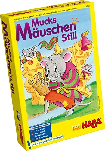 HABA Mucksmäuschenstill: EIN leises Geschicklichkeitsspiel