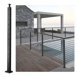 Produktbild VEVOR Geländerpfosten 106,68x2,54x5,08cm