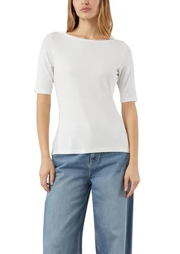Comma Feminines Shirt aus Viskosejersey