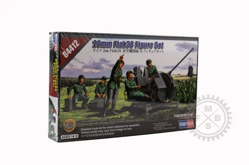 20mm Flak38 Figure Set / 1:35 - Hobby Boss - 84412