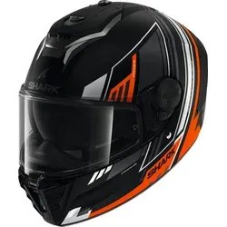 Shark Spartan RS Byrhon Helm, schwarz-orange, Größe S für Männer - Motorradhelm mit Fiberglas-Außenschale, optimaler Passform durch 2 Außenschalen-Größen und mehrdichtiges EPS für maximalen Schutz.