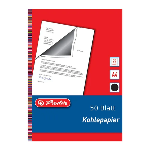 Drucker- & Kopierpapier Schwarz von herlitz