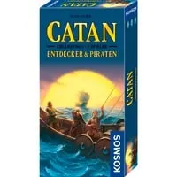 KOSMOS 682767 CATAN - Entdecker und Piraten Ergänzung für 5-6 Personen, strategische Vielfalt und spannende Abenteuer für 12+ Jahre