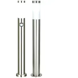 2er Set LED Außenstehlampen mit Bewegungsmelder