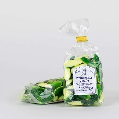  Waldmeister-Vanille-Bonbons, Bonbons mit Waldmeister- und ... 32,50 EUR / kg
