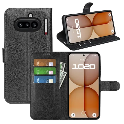 Handy Hülle Klapphülle für Nothing Phone 4a Kunstleder Flip Case Wallet Tasche