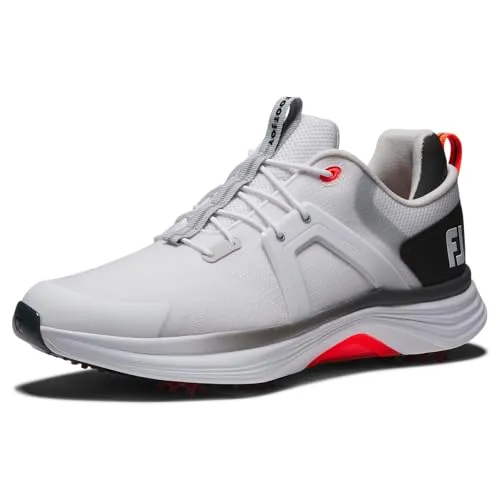 FOOTJOY Golfschuh Hyperflex Spikes Weiß Herren 42 von FootJoy