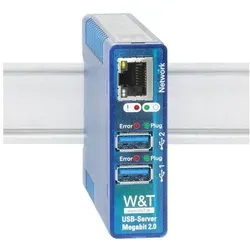 W&T USB-Server Megabit 2.0 mit 2 Ports von W&T