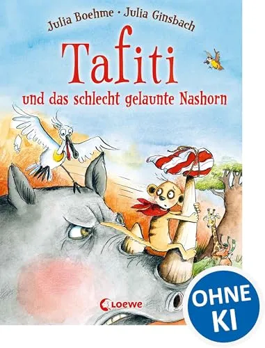 Tafiti und das schlecht gelaunte Nashorn (Band 11): Komm mit nach Afrika und lerne die Welt des beliebten Erdmännchens kennen - Erstlesebuch zum Vorlesen und ersten Selberlesen ab 6 Jahren