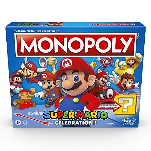 Monopoly Super Mario Celebration – Brettspiel – französische Version