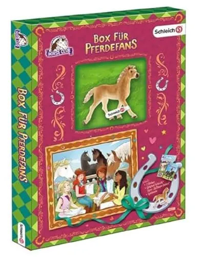schleich® Horse Club™ – Box für Pferdefans: mit original schleich® Figur „Haflinger Fohlen“