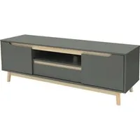 ML-Design TV-Lowboard mit 2 Türen und Schublade