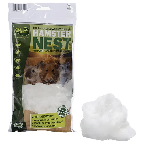 Zoobest Hamsterwatte verdaulich 30 g für Nager, UVP 1,79 EUR, NEU