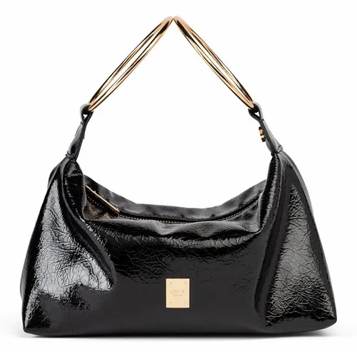 REPLAY Crossbody Bag Umhängetasche Schwarz - Stylische Umhängetasche für Damen, ideal für Freizeit und Partys. Verstellbarer Riemen und praktischer Reißverschluss sorgen für Komfort und Sicherheit.