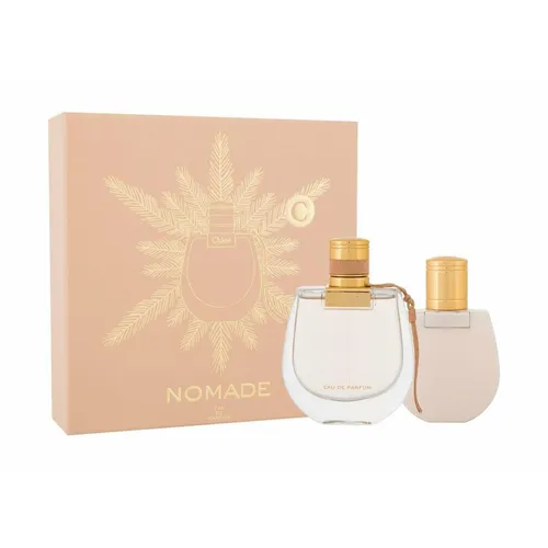 Chloé Nomade Geschenk-Set - Frauenparfum: 50 ml Eau de Parfum und 100 ml Bodylotion in einer eleganten Geschenkverpackung, ideal für besondere Anlässe und ein blumiges Dufterlebnis.