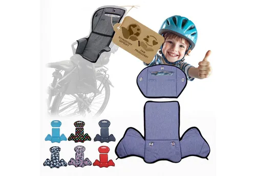 BambiniWelt by Rafael K. Fahrradkindersitz Ersatzbezug Sitzkissen für Fahrradsitz kompatibel mit Römer Jockey M4, ab: 9 Monaten, bis: 5 Jahre