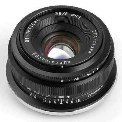 TTARTISAN 25mm 1:2 Sony E - Manuelles Objektiv mit Zugabe - Objektive, hochwertiges manuelles Fokus-Design für kreative Fotografie mit zusätzlichem Zubehör für noch mehr Möglichkeiten.