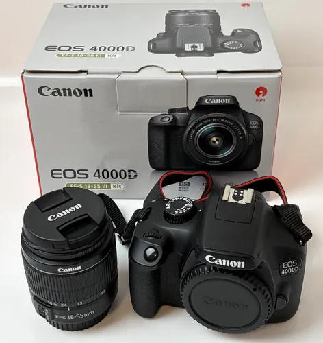 CANON EOS 4000D Kit Spiegelreflexkamera 18-55 mm von Canon