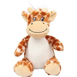 Mumbles MM060 | Mini-Häschen, Löwe, Giraffe, Einhorn und Eule Print Me - Farbe: Giraffe Brown - Größe: One Size - Braun